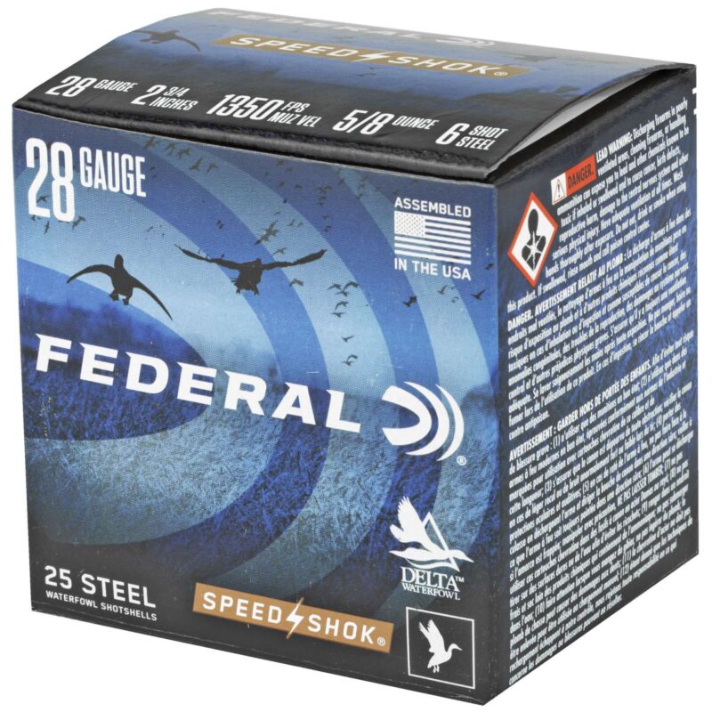 FEDERAL 28GA 2-3/4" 5/8OZ 6 25 RD/BX 10 BX/CS - Image 2