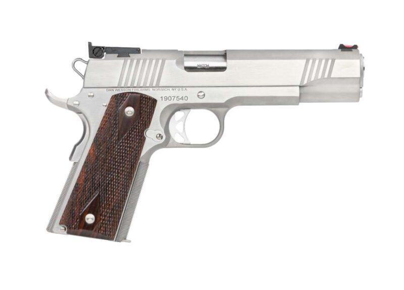 DAN WESSON POINTMAN NINE 9MM PISTOL 5" STS WOOD GRIPS 9RD - Image 2