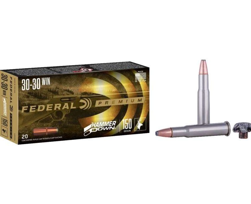 FEDERAL 3030 WIN 150GR HAMMERDOWN 20 RD/BX 10 BX/CS