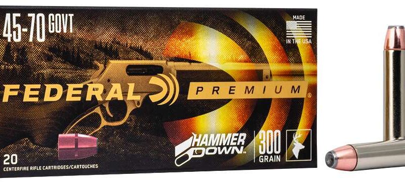 FEDERAL 45-70 GOV 300GR HAMMERDOWN 20 RD/BX 10 BX/CS