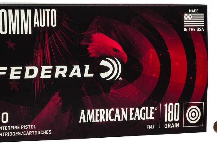 FEDERAL 10MM AUTO 180GR FMJ 50 RD/BX 20 BX/CS