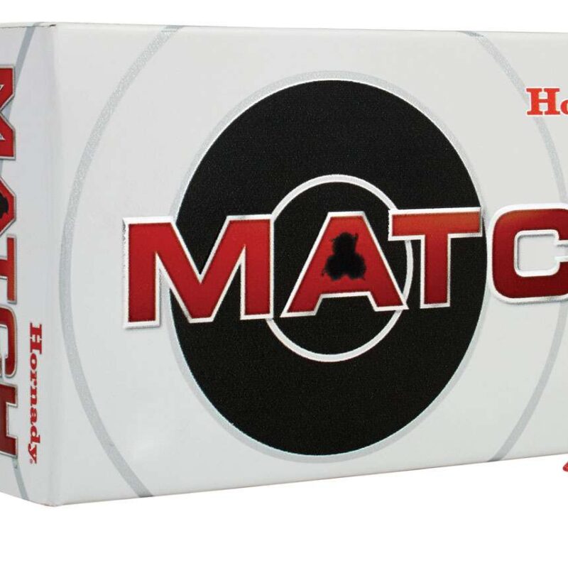 HORNADY MATCH 6.5 CREEDMOOR 140GR ELD 20RD BX 200RD CASE