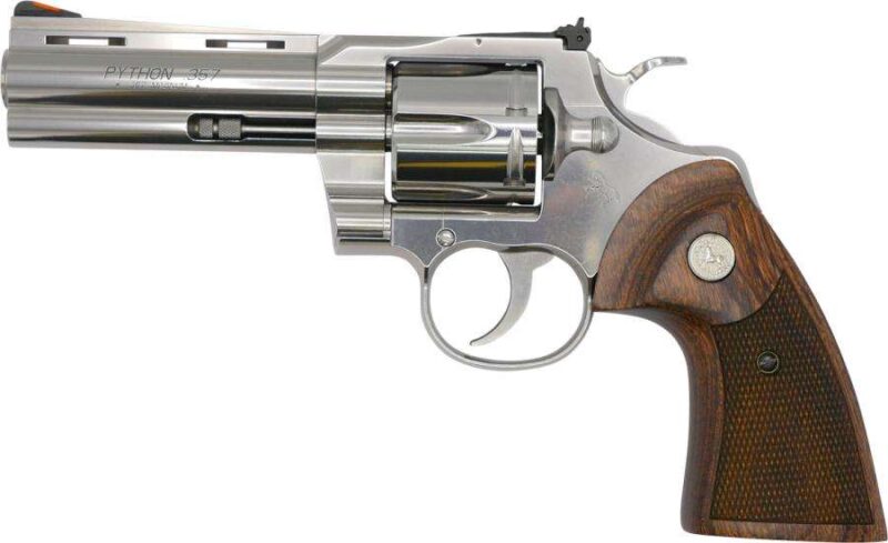 COLT PYTHON STAINLESS REVOLVER 357 MAG 4.25" 6 RD - Image 2