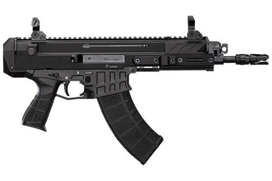 CZ BREN 2 MS PISTOL 5.56 8", BLACK FLIP UP SIGHTS 2-30RD MAGS