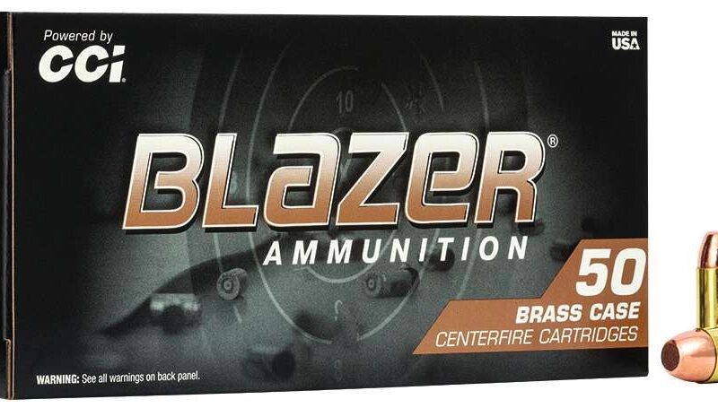 CCI 10MM AUTO 180GR FMJ FN BLAZER BRASS 50 RD/BX 20 BX/CS