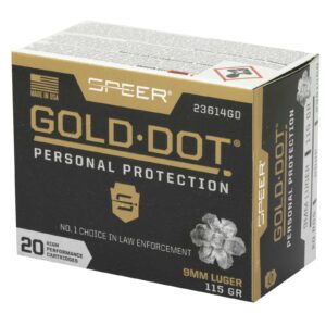 SPEER 9MM LUGER 115 GR GDHP AMMO 20 RD/BX 10 BX/CS - Image 2