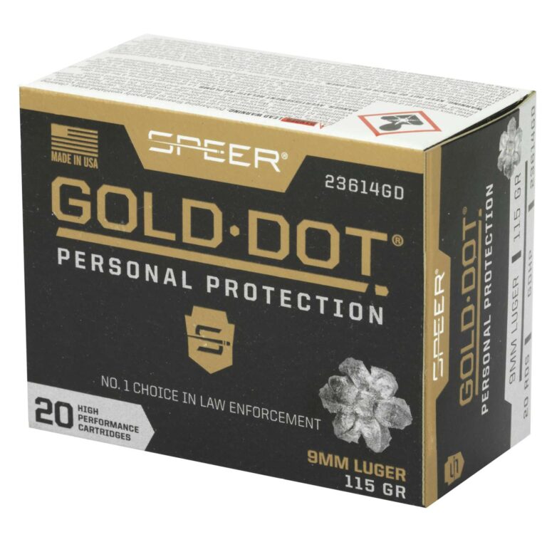 SPEER 9MM LUGER 115 GR GDHP AMMO 20 RD/BX 10 BX/CS - Image 2