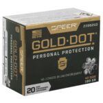 SPEER 40 S&W 180 GR GDHP AMMO 20 RD/BX 10 BX/CS 2 36737 14131924