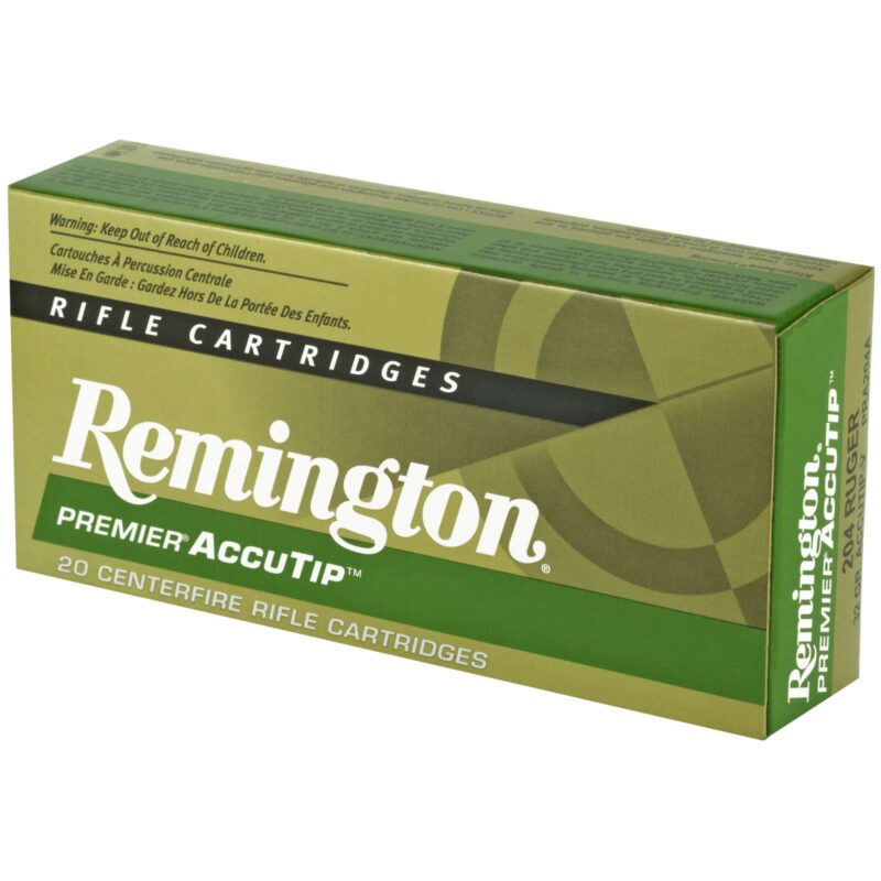 REMINGTON PRA204A 204 RUGER 32GR ACCUTIP-V 20 RD/BX 10 BX/CS - Image 2