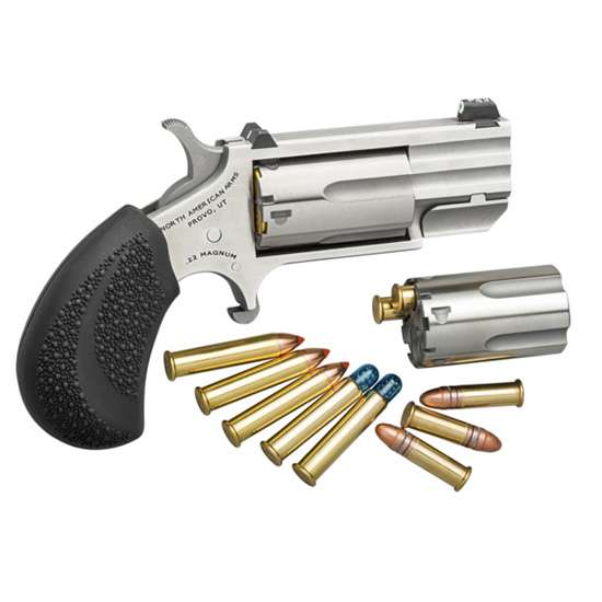 NAA MINI REVOLVER PUG T 22LR/MAG 1" W TRITIUM SIGHTS