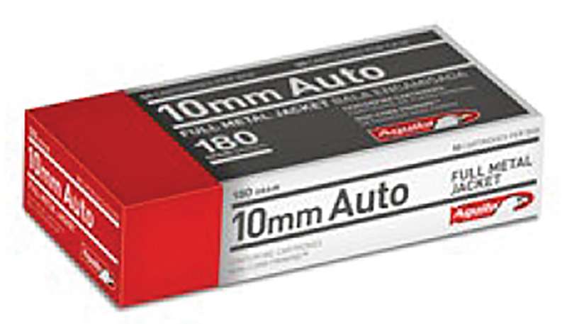 AGUILA 10MM AUTO 180GR FMJ 50RD BOX 20 BXS PER CS