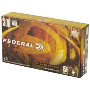 FEDERAL 308 WIN 150GR FUSION 20 RD/BX 10 BX/CS - Image 2