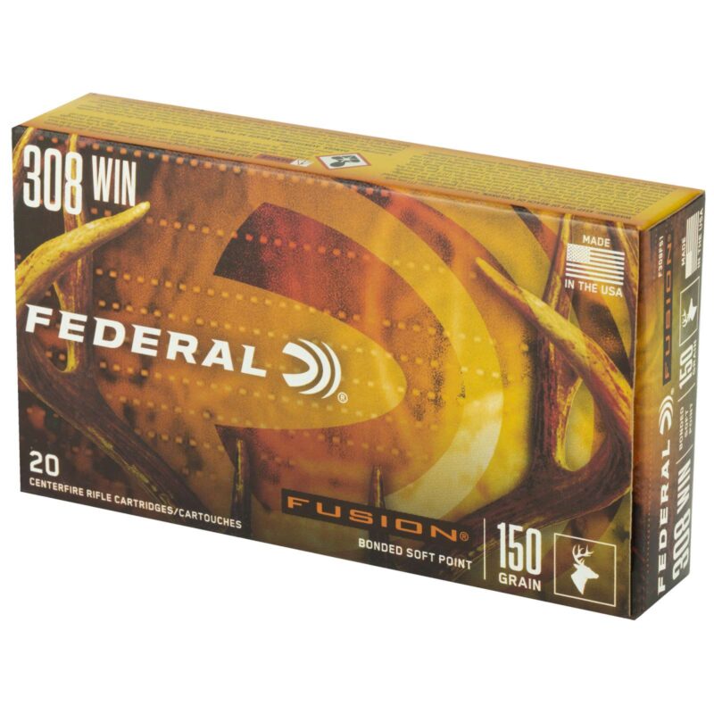FEDERAL 308 WIN 150GR FUSION 20 RD/BX 10 BX/CS - Image 2