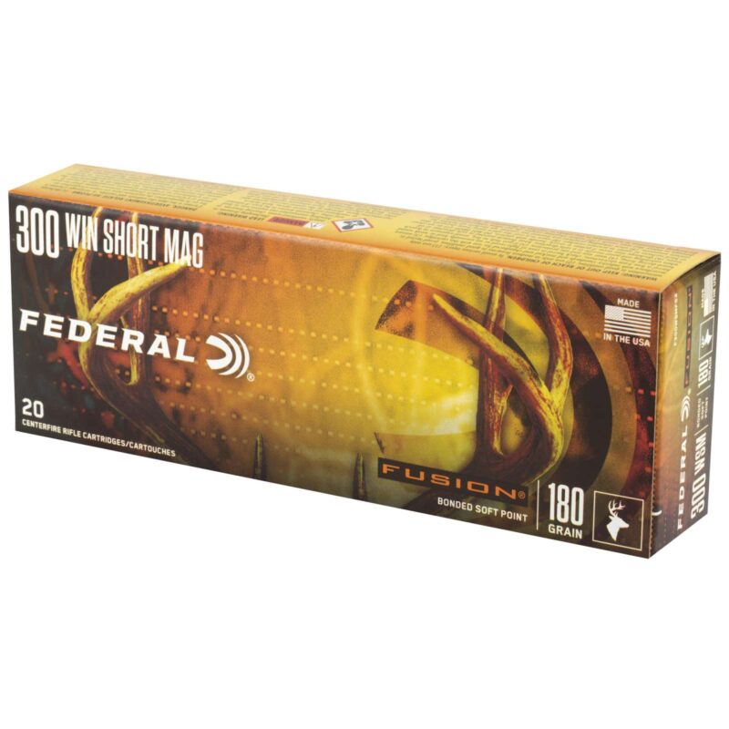 FEDERAL 300 WSM 180GR FUSION 20 RD/BX 10 BX/CS - Image 2