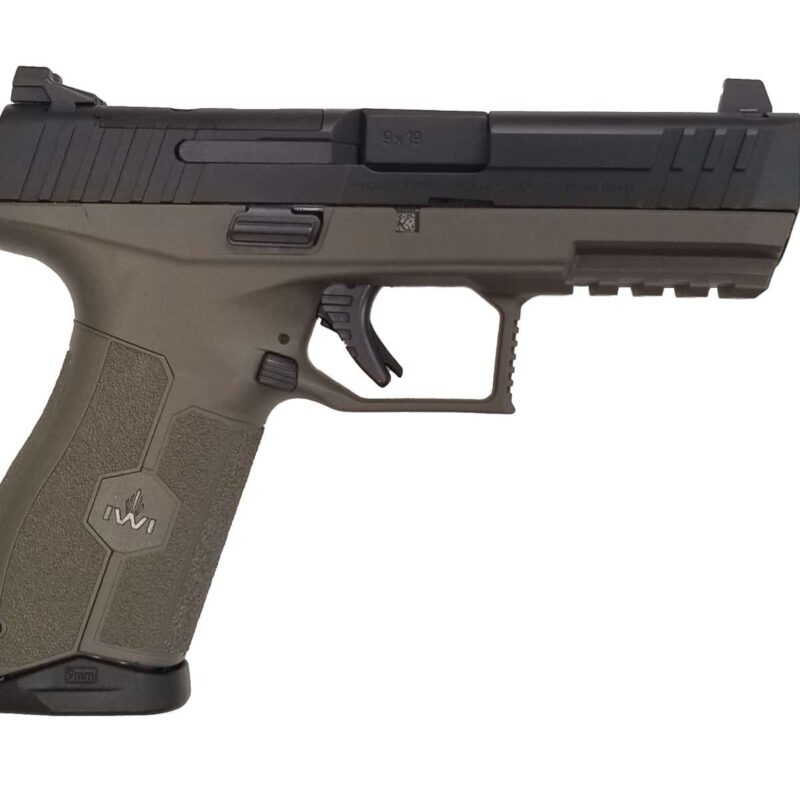 IWI MASADA  9MM OD GREEN 4.6"