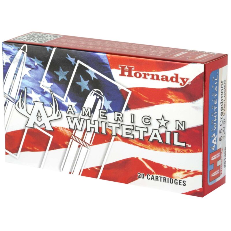 HORNADY AW 6.5CREEDMOOR 129GR INTERLCK 20RD BX 200RD CASE - Image 2