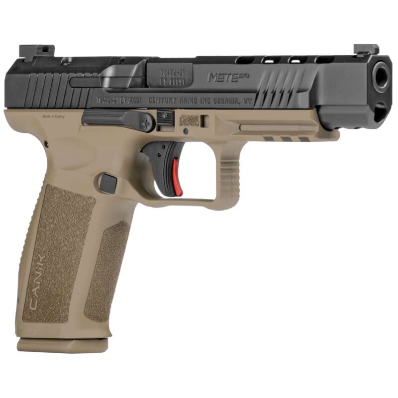 CENTURY CANIK METE SFX 9MM PSTL FDE/BLK 1-18 1-20RD MAG