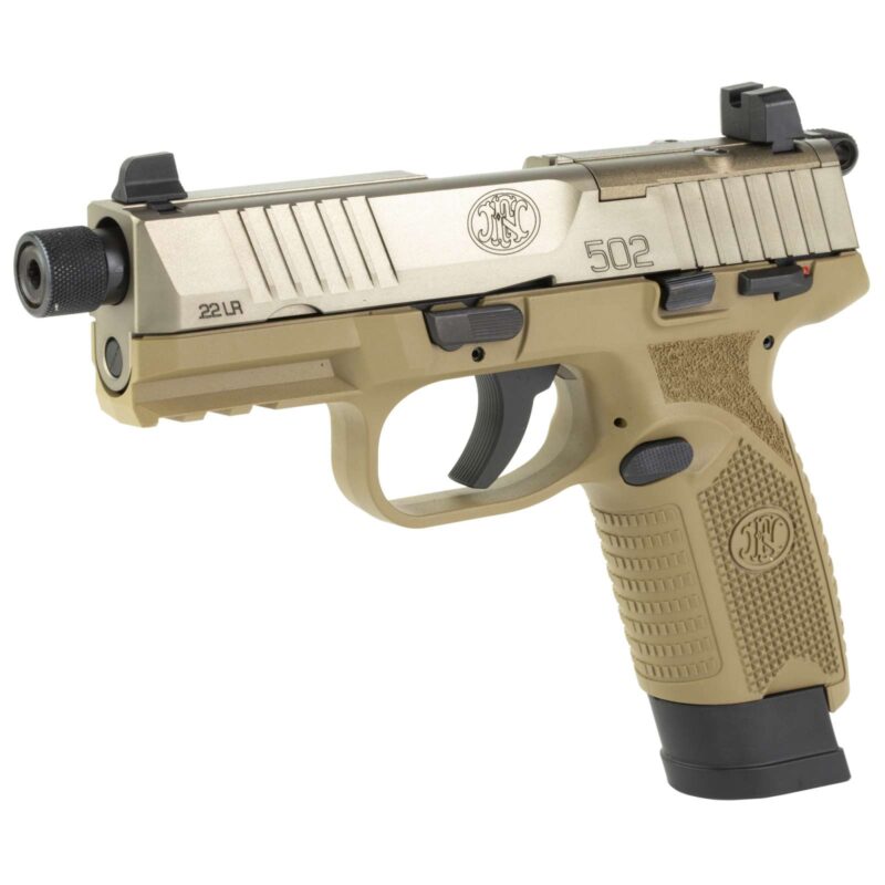 FN 502 TACTICAL 22LR PSTL FDE TB - Image 2