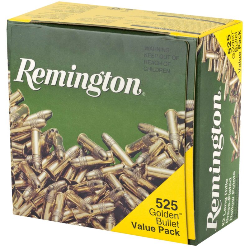REMINGTON 22 GOLDEN BULLET, 22 LR, HV 36GR HP 525 RD/BX 12 BX/CS - Image 2