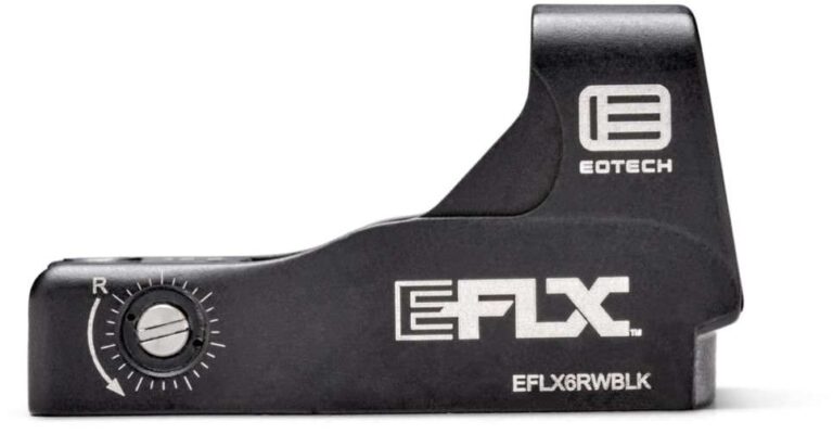 EOTEC MINI REFLEX SIGHT WITH 6 MOA DOT - BLK