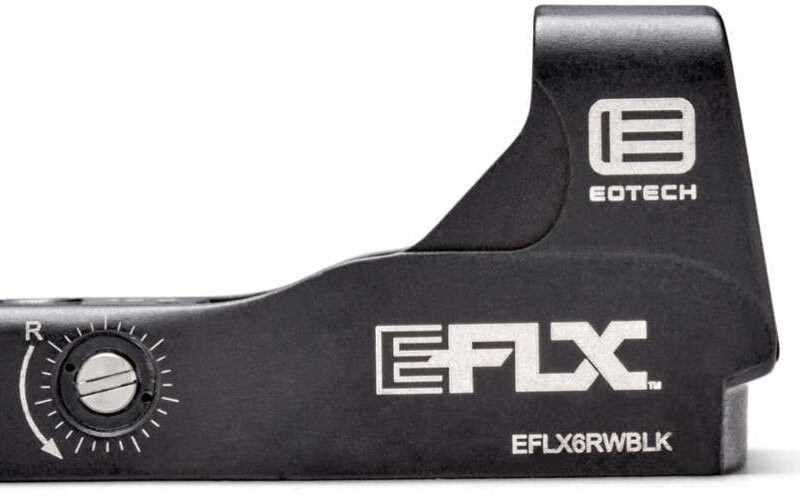 EOTEC MINI REFLEX SIGHT WITH 6 MOA DOT - BLK