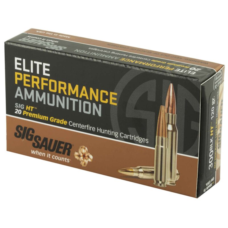 SIG SAUER ELITE HUNTING 300 BLK HT 120GR 20RD - Image 2