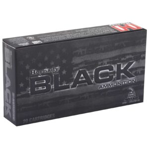 HORNADY BLACK 223REM 62GR FMJ 20RD BX 200RD CASE