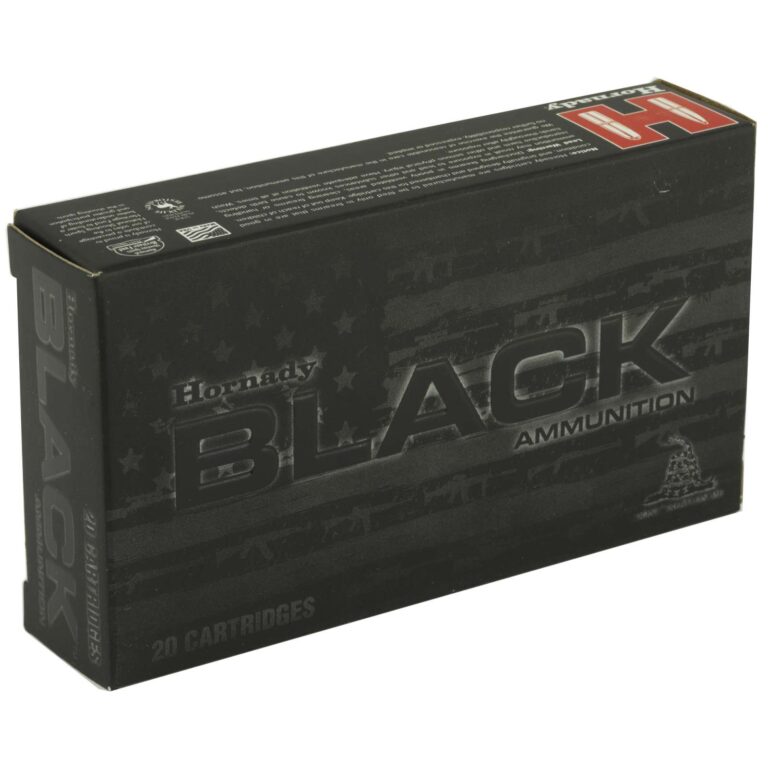 HORNADY BLACK 6.8MM SPC 110GR V-MAX 20RD BX 200RD CASE