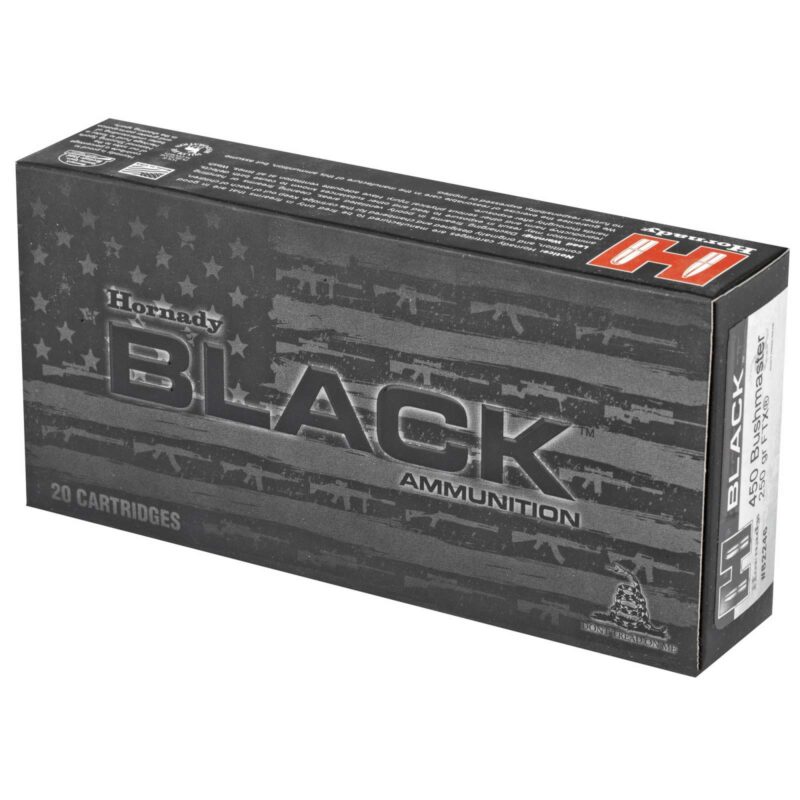 HORNADY BLACK 450 BSHMSTR 250GR FTX 20RD BX 200RD CASE - Image 2