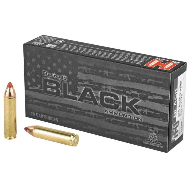 HORNADY BLACK 450 BSHMSTR 250GR FTX 20RD BX 200RD CASE - Image 4