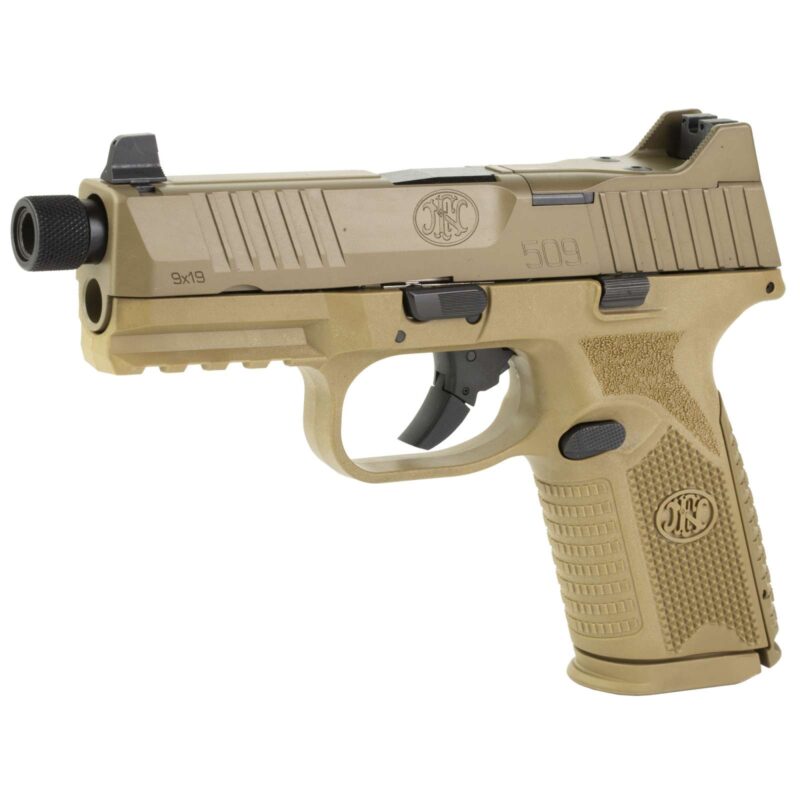 FN 509 M TACTICAL PSTL 9MM FDE N.S T.B. 2-10RD MAG - Image 2