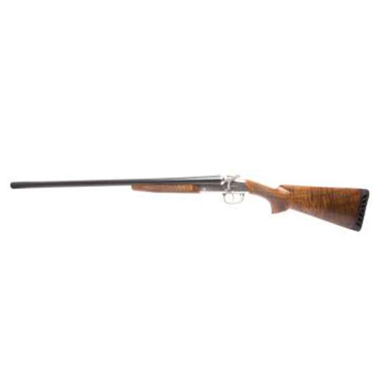 ATI ROAD AGENT PRIME SILVER SIDE BY SIDE 12GA 3" 26" ENGRAVED WALNUT STK