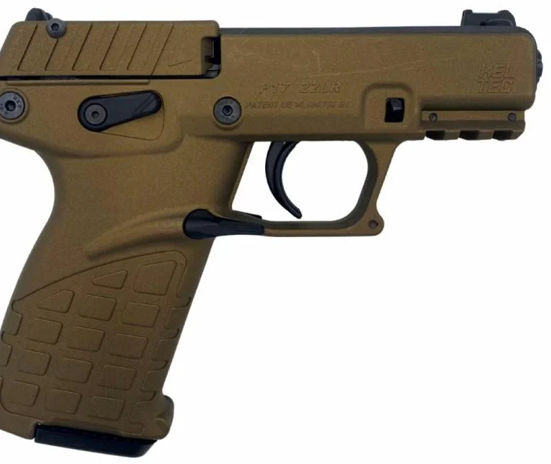 KELTEC P17 22LR PSTL BURNT BRONZE 16+1 3.93"