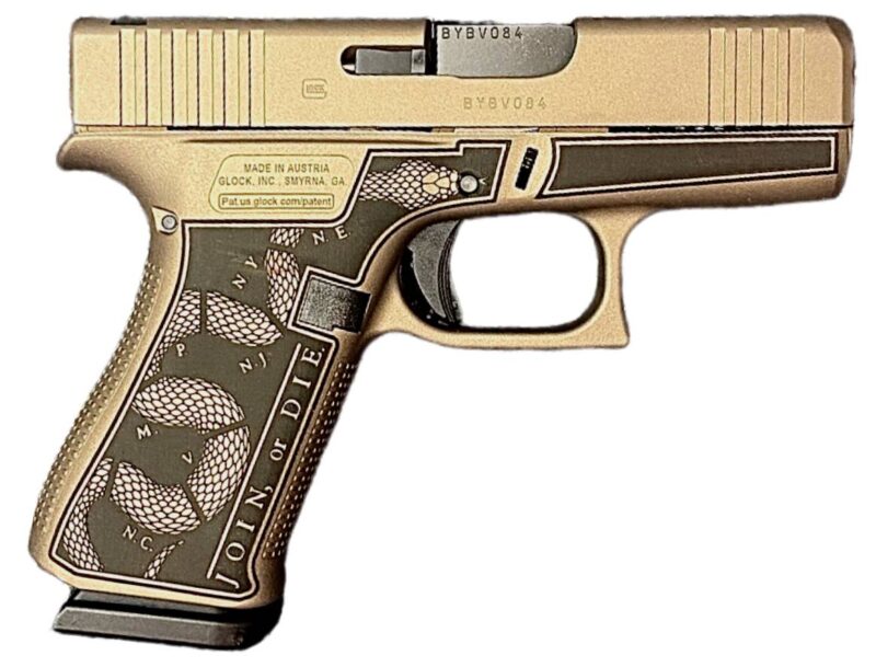 SHARK COAST TACTICAL G43X REVOLUTION SLIDE & FRAME 9MM PSTL