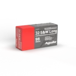 AGUILA 32 S&W LNG FMJ 98GR 50RD BOX 20 BXS PER CS 2 image full 1900 852609694774ff20b76a0d0503d4fe95