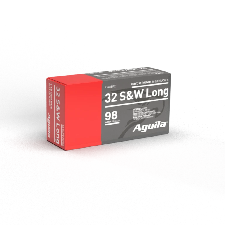 AGUILA 32 S&W LNG FMJ 98GR 50RD BOX 20 BXS PER CS