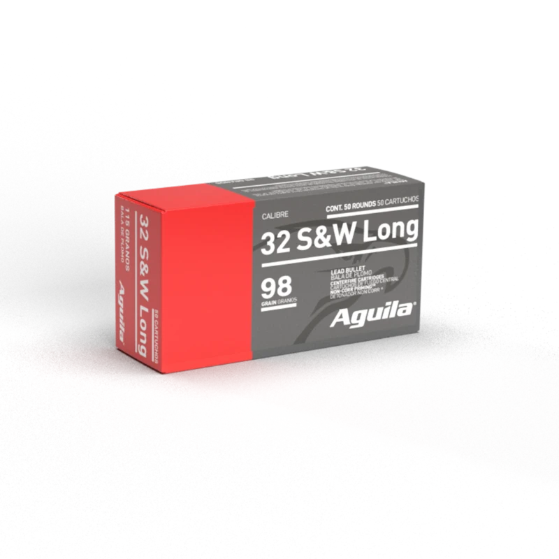 AGUILA 32 S&W LNG FMJ 98GR 50RD BOX 20 BXS PER CS