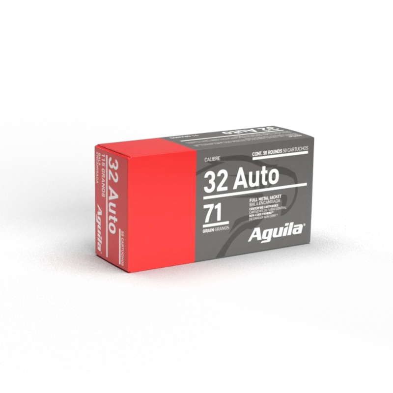 AGUILA 32 AUTO FMJ 71GR 50RD BOX 20 BXS PER CS