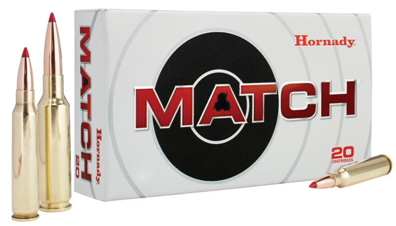 HORNADY MATCH 6.5 CREEDMOOR 147GR ELD 20RD BX 200RD CASE