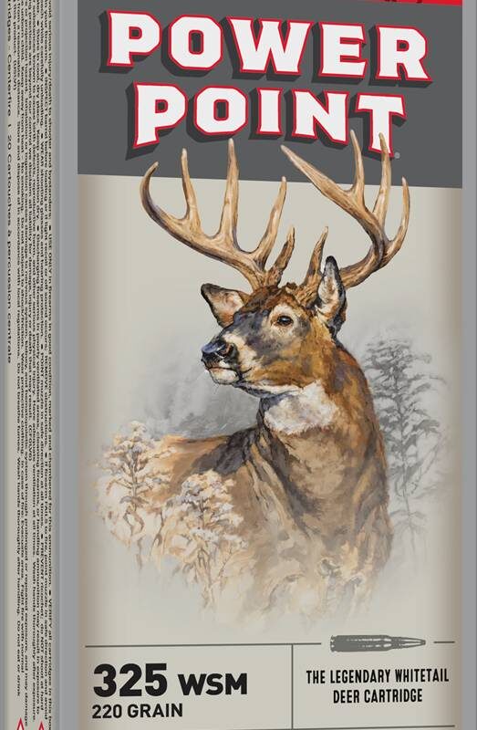 WINCHESTER POWER POINT 325WSM 220GR 20RD BX 200RD CASE