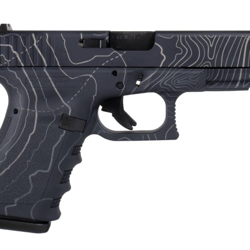 SHARK COAST G19 9MM TOPOGRAPHY BLUE 15RD