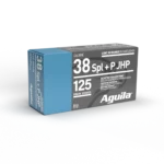 AGUILA 38 SPL JHP 125GR 50RD BOX 10 BXS PER CS 1 image full 3753 8ab581a5224f00e290bf7f261fa2102c
