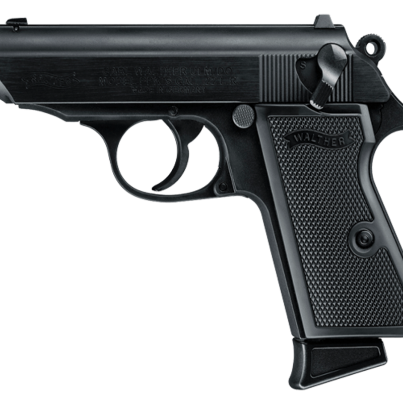 WALTHER PPK/S 22LR PSTL BLK 10RD MAG