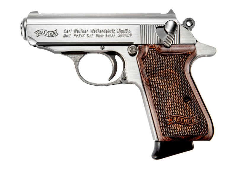 WALTHER PPKS 380ACP PSTL STS WD GRP