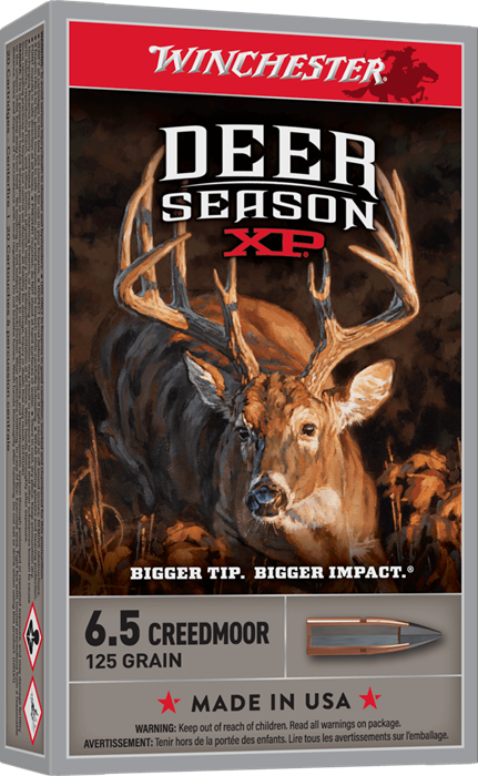 WINCHESTER DEER SEASON XP 6.5CM 125GR 20RD BX 200RD CASE