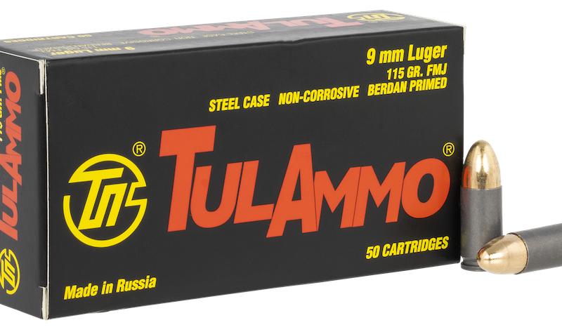 TULAMMO 9MM 115GR FMJ 50RD BOX