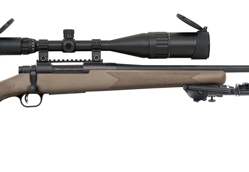 MOSSBERG PATRIOT NIGHT TRAIN 6.5CM 24" FDE/BLK 5RD
