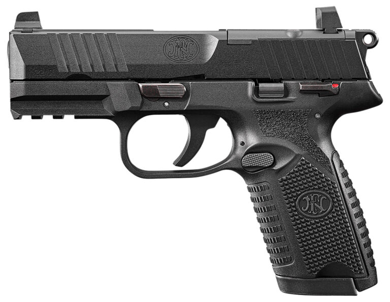 FN 502 MRD BLACK 2-10RD PSTL