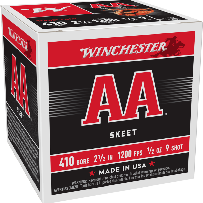 WINCHESTER AA TGT LD 410GA 21/2 #9