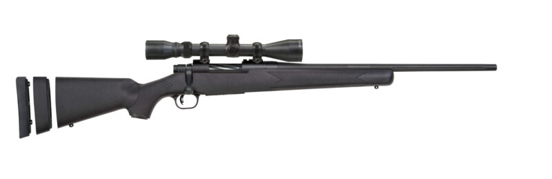 MOSSBERG PATRIOT SUPER BANTAM 6.5 CRD W/3-9X40 SCP  BLK SYNTH STK